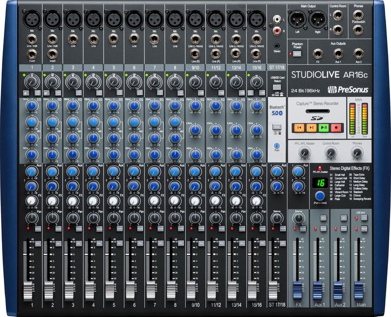 PreSonus StudioLive AR16c