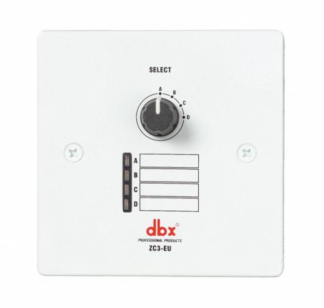 Hovedbilde dbx ZC3 kildevelger med 4 ...