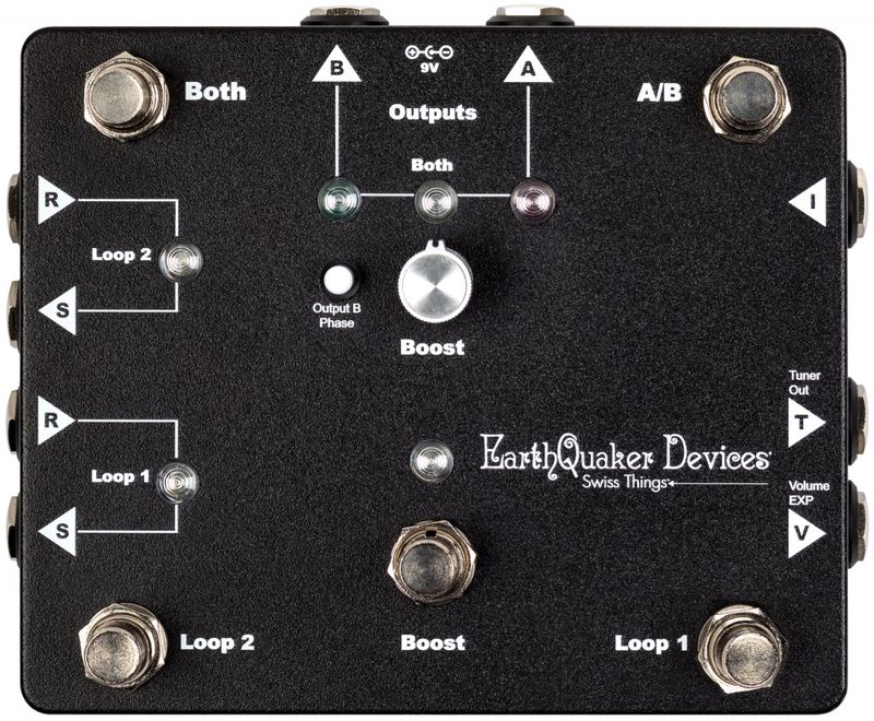 EarthQuaker Devices Swiss Things All-in-one Pedalboard Reconcili