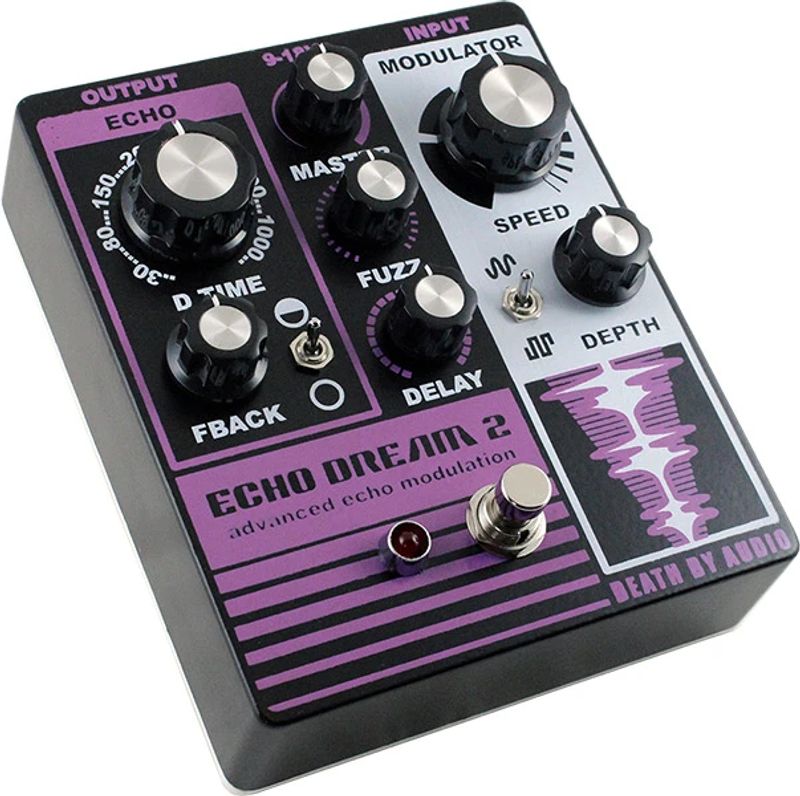 Death By Audio Echo Dream II Modulated Delay/Echo Pedal