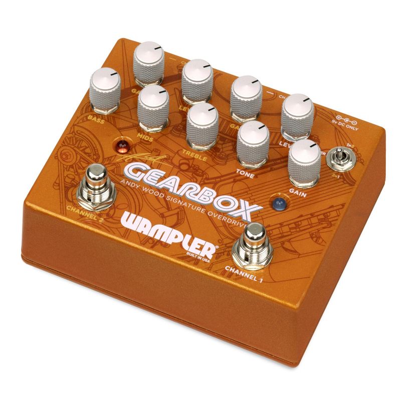 Wampler Gearbox Andy Wood Signature Drive Pedal