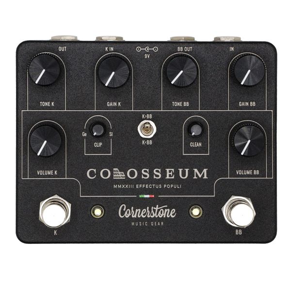 Cornerstone Colosseum Black LTD Pedal
