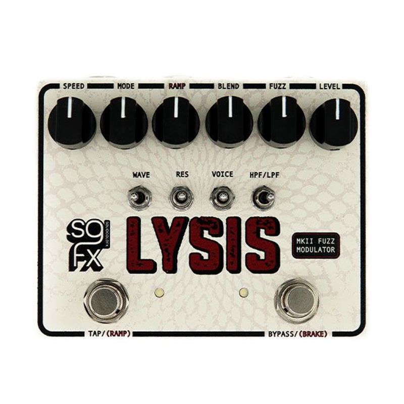 SolidGoldFX LYSIS MKII Polyphonic Octave Fuzz Modulator