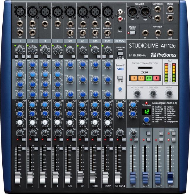 Hovedbilde PreSonus StudioLive AR12c