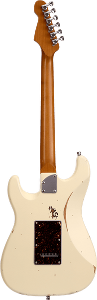 Patina Guitars PS-6 Olympic White Relic