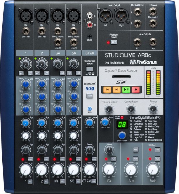 Hovedbilde PreSonus StudioLive AR8c