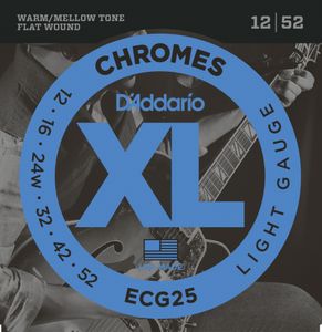 Hovedbilde Daddario ECG25 Chromes Flat ...