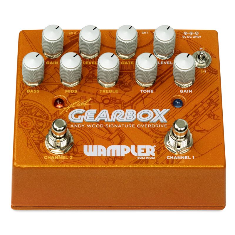 Wampler Gearbox Andy Wood Signature Drive Pedal